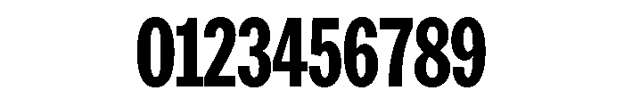 AmericanGroteskCompressed Bold Font OTHER CHARS