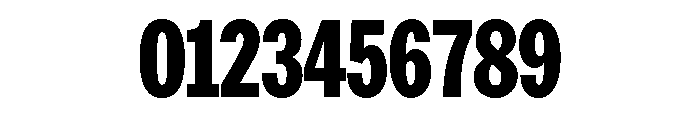 AmericanGroteskCompressed Heavy Font OTHER CHARS