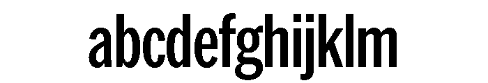 AmericanGroteskCompressed Medium FONT