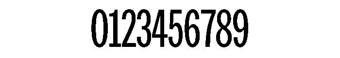 AmericanGroteskCompressed Regular Font OTHER CHARS