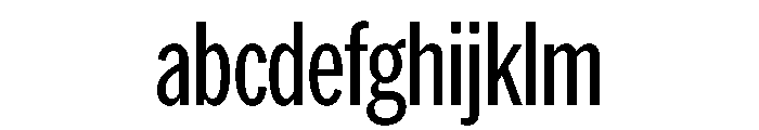 AmericanGroteskCompressed Regular FONT