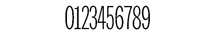 AmericanGroteskCompressed Thin Font OTHER CHARS
