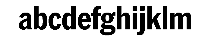 AmericanGroteskCondensed Bold FONT