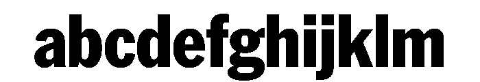 AmericanGroteskCondensed Heavy FONT