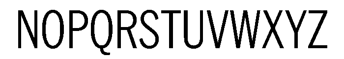 AmericanGroteskCondensed Light Font UPPERCASE