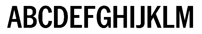 AmericanGroteskCondensed Medium Font UPPERCASE