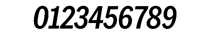 AmericanGroteskCondensed MediumItalic Font OTHER CHARS