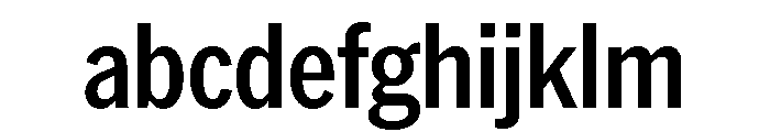 AmericanGroteskCondensed Medium FONT