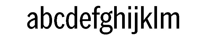 AmericanGroteskCondensed Regular FONT
