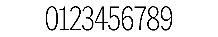 AmericanGroteskCondensed Thin Font OTHER CHARS