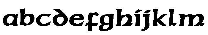 AmericanUncial Regular FONT
