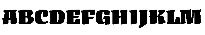 Ampersandist V0.2 Black Font UPPERCASE