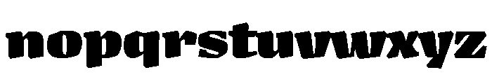 Ampersandist V0.2 Black Font LOWERCASE