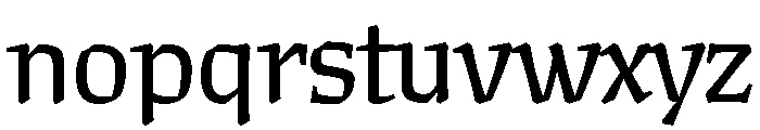 Ampersandist V0.2 Light Font LOWERCASE
