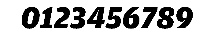 Amplitude Black Italic Font OTHER CHARS