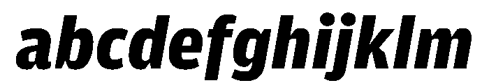 Amplitude Black Italic FONT
