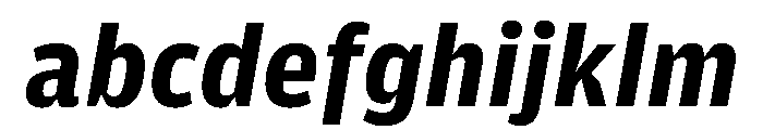 Amplitude Bold Italic FONT