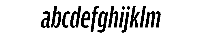 Amplitude Compressed Medium Italic FONT