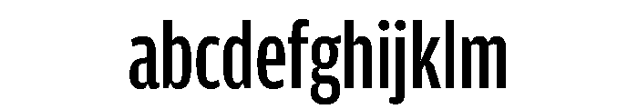 Amplitude Compressed Medium FONT