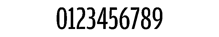 Amplitude Compressed Regular Font OTHER CHARS