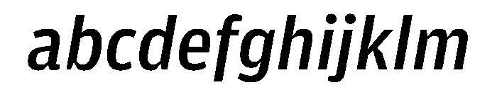 Amplitude Medium Italic FONT