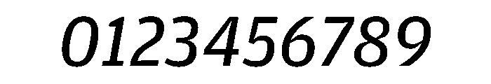 Amplitude Regular Italic Font OTHER CHARS