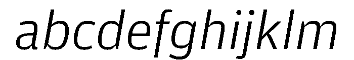 Amplitude Wide Light Italic FONT