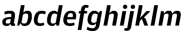 Amplitude Wide Medium Italic FONT