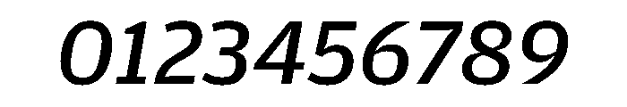 Amplitude Wide Regular Italic Font OTHER CHARS