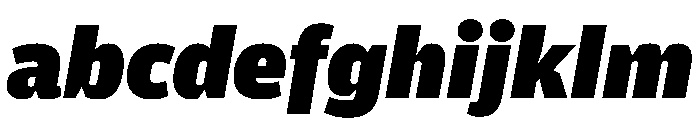 Amplitude Wide Ultra Italic FONT