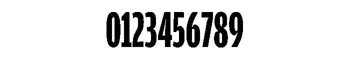 Amplitude X Compressed Bold Font OTHER CHARS
