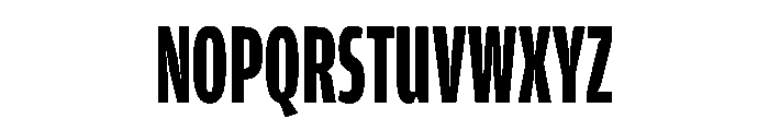 Amplitude X Compressed Bold Font UPPERCASE