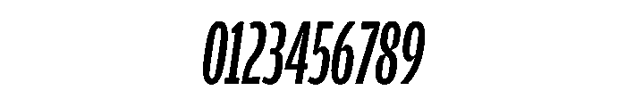 Amplitude X Compressed Medium Italic Font OTHER CHARS