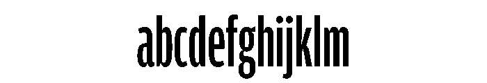 Amplitude X Compressed Medium FONT