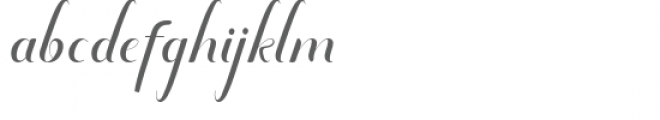 Amanda Regular Font LOWERCASE