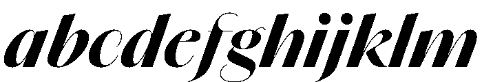 Amandine Bold Italic FONT