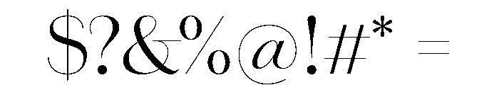 Amandine Regular Font OTHER CHARS
