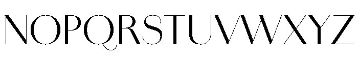Amandine Regular Font UPPERCASE