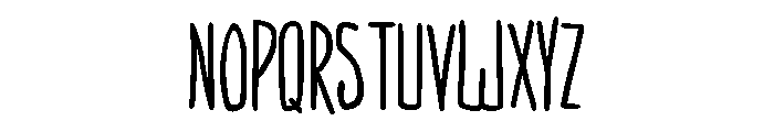 Amarelinha Bold Font UPPERCASE