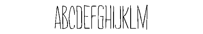 Amarelinha Regular Font UPPERCASE