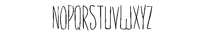 Amarelinha Regular Font UPPERCASE