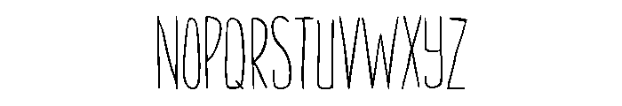 Amarelinha Regular Font LOWERCASE