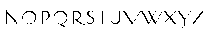 Ambient Regular Font UPPERCASE