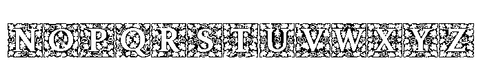 Amelia Jayne Soft Initials Font UPPERCASE