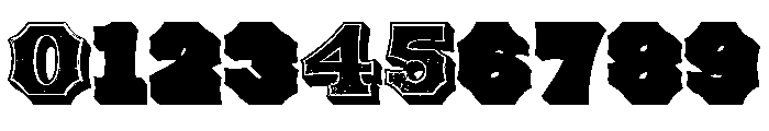 American Color Font OTHER CHARS