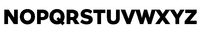 Amica Black Font UPPERCASE