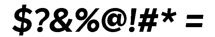 Amica Bold Italic Font OTHER CHARS
