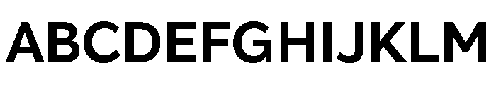 Amica Bold Font UPPERCASE