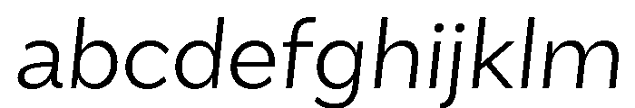Amica Light Italic FONT