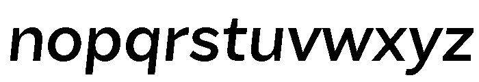 Amica Medium Italic Font LOWERCASE